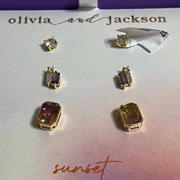 Olivia and Jackson Sterling Silver Earrings - Picture 3 of 11